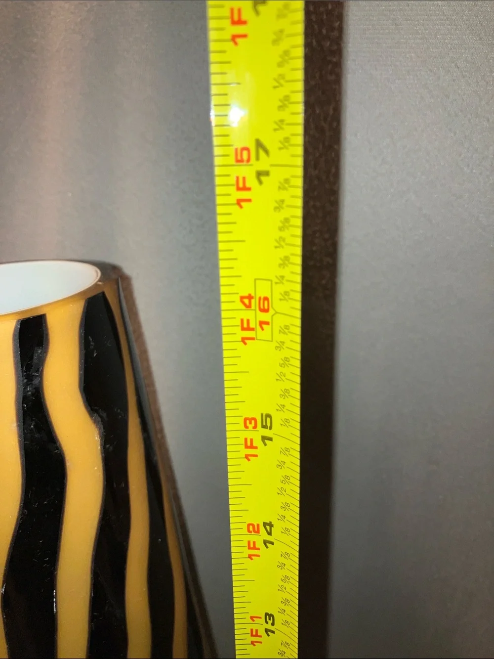 Vintage MIKASA SAHARA ART BLOWN GLASS BASE